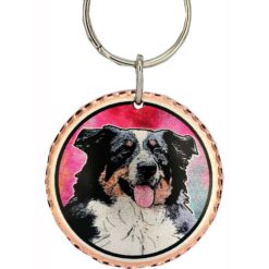 Australian Shepherd Dog Key Chains Unique Gifts