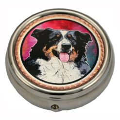 Australian Shepherd Pill Boxes Unique Gift Ideas for Dog Lovers