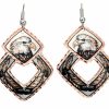 Bald Eagle and Feathers Earrings
