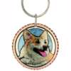 Beautiful Cardigan Welsh Corgis Dog Key Chains