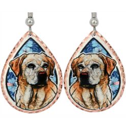 Golden Labrador Retriever Earrings