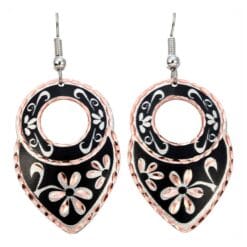 Cut Out Handmade Flowers Earrings