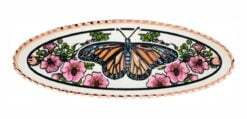 Butterfly & Flowers Hair Clip