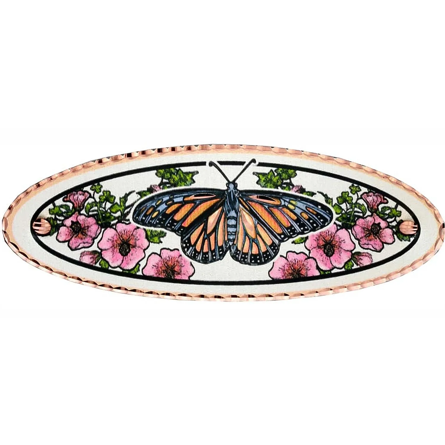 Handmade Jewelry Gifts for Women Butterfly Hair Clips - Best Handmade Jewelry Gifts Monarch butterfly hair clip handmade from copper as the best handmade jewelry gifts for women.
