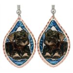 Miniature Schnauzer Dog Earrings