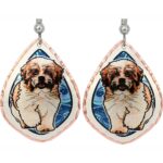 Dog Jewelry Shih Tzu Earrings