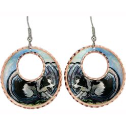 Border Collie Carrings Earrings Wholesale