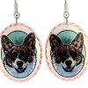 Dog Jewelry, Cardigan Welsh Corgis Earrings