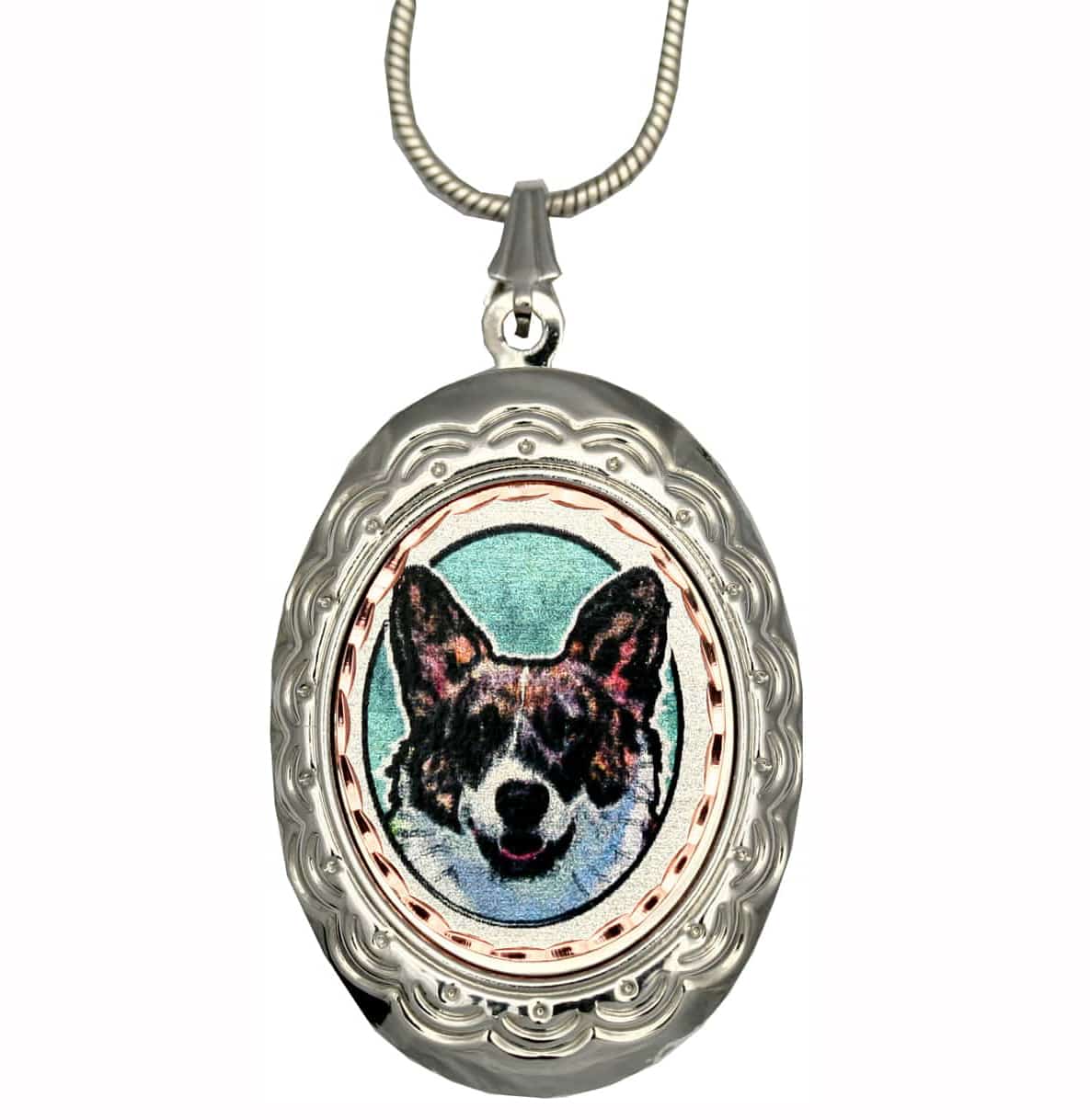 Dog Jewelry Cardigan Welsh Corgis Locket Dog Jewelry Cardigan Welsh Corgis Locket