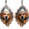 Golden Retriever Earrings, Cute Dog Jewelry Golden Retriever Earrings, Cute Dog Jewelry