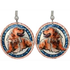 Golden Retriever Earrings, Wholesale Dog Jewelry