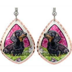 Dog Themed Jewelry, Dachshund Earrings