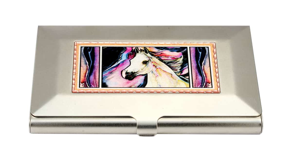Lightning Horse Card Holder, Wholesale Business Card Cases