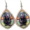 Dog Jewelry, Dash Hound Earrings