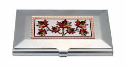 Maple Leaves Card Holder