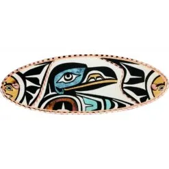 Native Raven Hair Clips