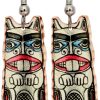 Alaska NW Native Beaver Earrings