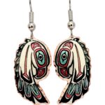 Alaska Native Eagle Earrings