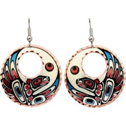 Alaska Native American Eagle Earrings