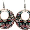 Alaska Native Bear Earrings