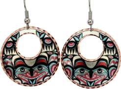 Alaska Native Bear Earrings