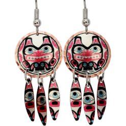 Wholesale Alaska Native Beaver Earrings