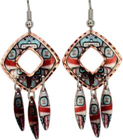 Alaska Native Dangle Earrings