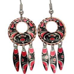 Wholesale Alaska NW Native Human Totem Dangle Earrings