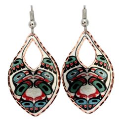 Northwest Native Alaska Lovebirds Earrings