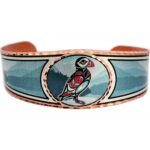 Alaska Native Puffin Bracelets
