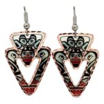 Alaskan Native Wolf Earrings
