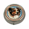 Pill Boxes With Australian Shepherd Dog Design