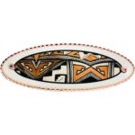 Pueblo Pottery Native American Hair Clips