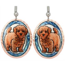 Cute Poodle Earrings