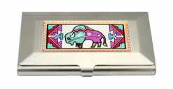 SW Native Buffalo Card Holder