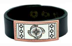 SW Native Four Elements Artwork Leather Bracelet