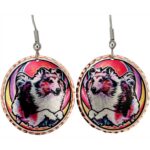 Sheltie Dog Earrings