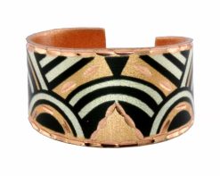 Geometric Unique Copper Rings