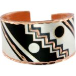 Abstract Art Copper Unique Ring