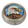 Buy bald eagle pill box, unique handmade gift ideas
