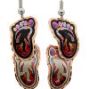 Rainbow Bigfoot Dangle Earrings