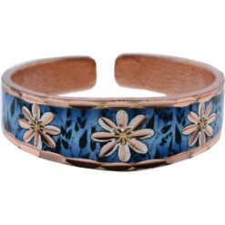 Wholesale Rings Handmade in Blue Background Color