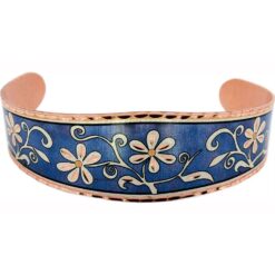 Blue Background Flower Bracelets