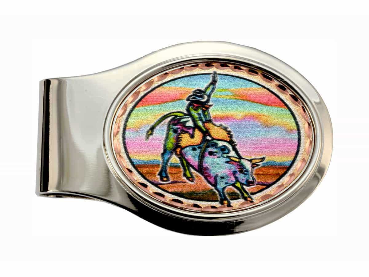 Bull Riding Money Clips Bull Riding Money Clips