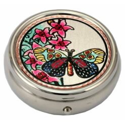 Unique Copper Butterfly Pill Boxes