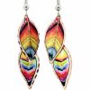 Colorful Leaves Jewelry Earrings