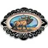 Elk Western Belt Buckles for Men