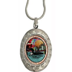 Loon Necklace Lockets
