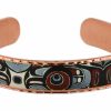 NW Native Colorful Eagle Cuff Bracelets