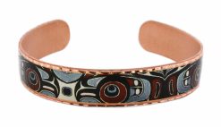 NW Native Colorful Eagle Cuff Bracelets
